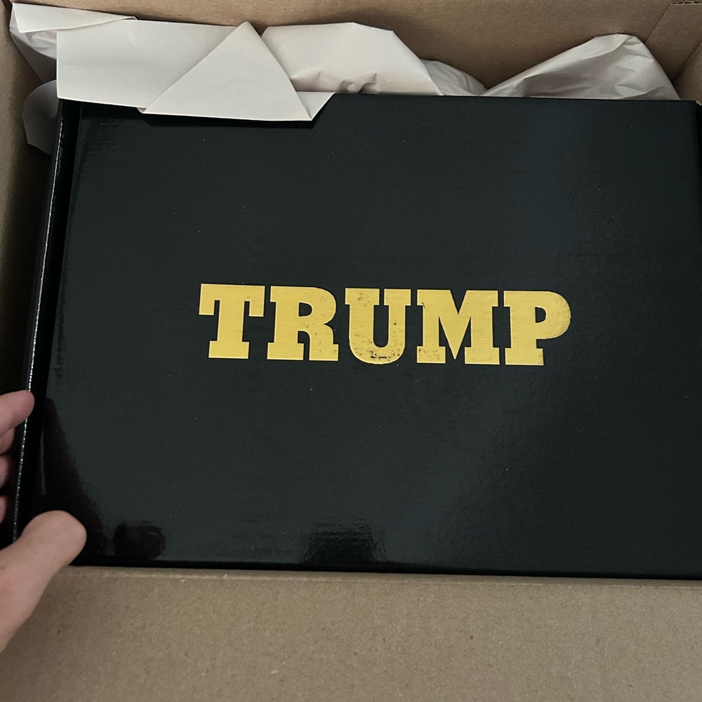 Trump Black and Gold Box